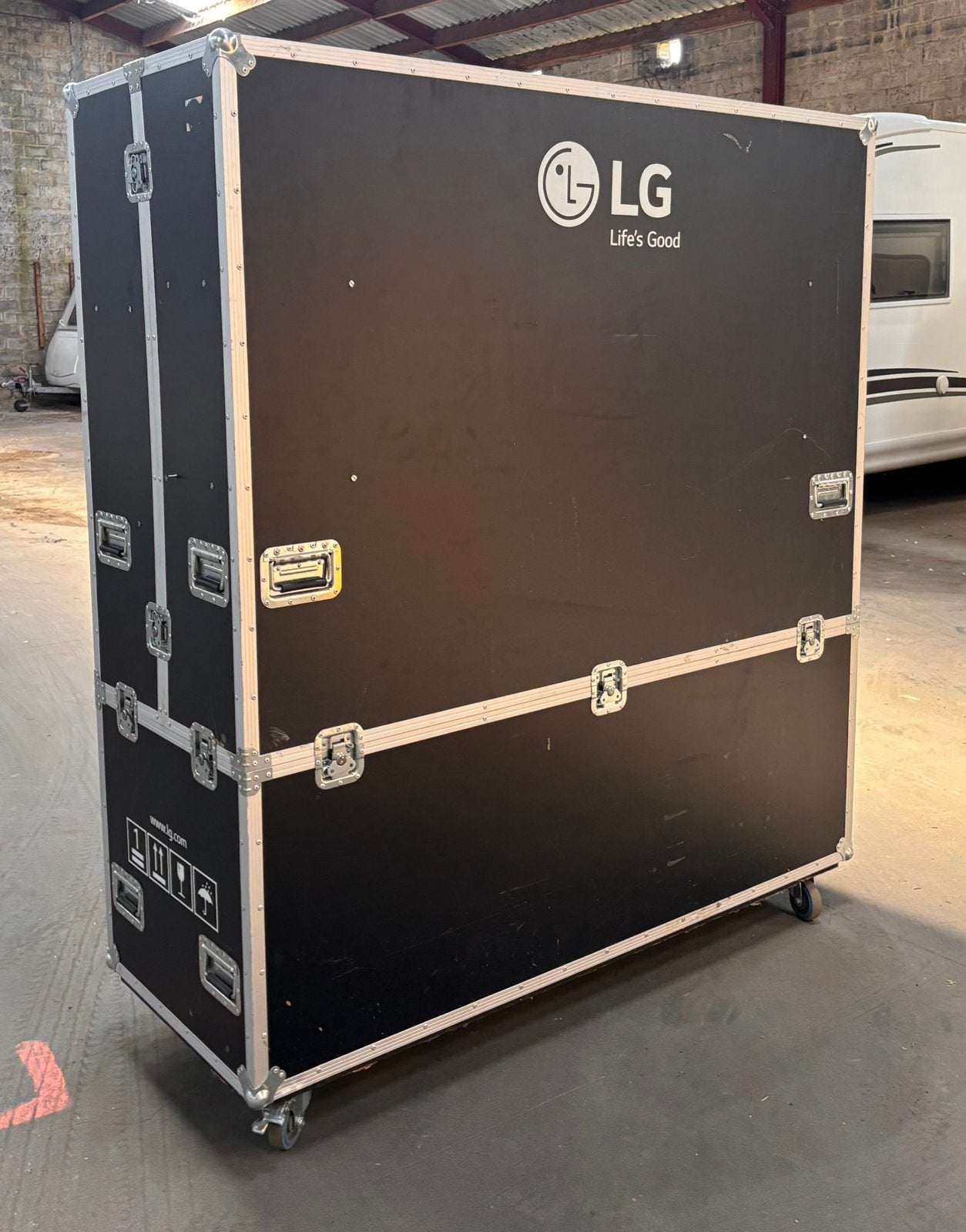 Flight case LG 170  197  165 cm, Muziek en Instrumenten, Ophalen, Zo goed als nieuw, Flightcase