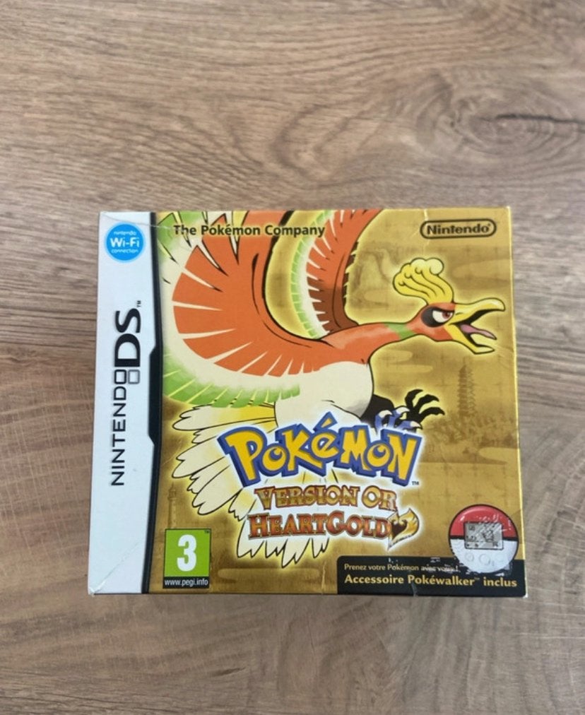 Pokémon Version Or HeartGold sur Nintendo DS, Consoles de jeu & Jeux vidéo, Jeux | Nintendo DS, Utilisé, Aventure et Action, 1 joueur