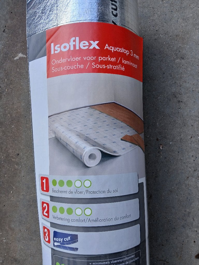 Sous-plancher de parquet Isoflex, Neuf, Waregem, Enlèvement, Autres types