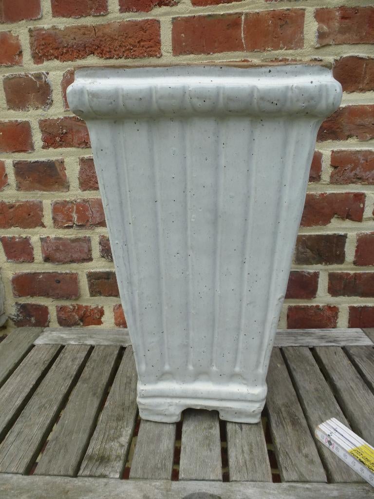 GEEMAILLEERDE TERRACOTTA VAAS 9 kg, Ophalen, Zo goed als nieuw, Aardewerk of Porselein, Minder dan 50 cm