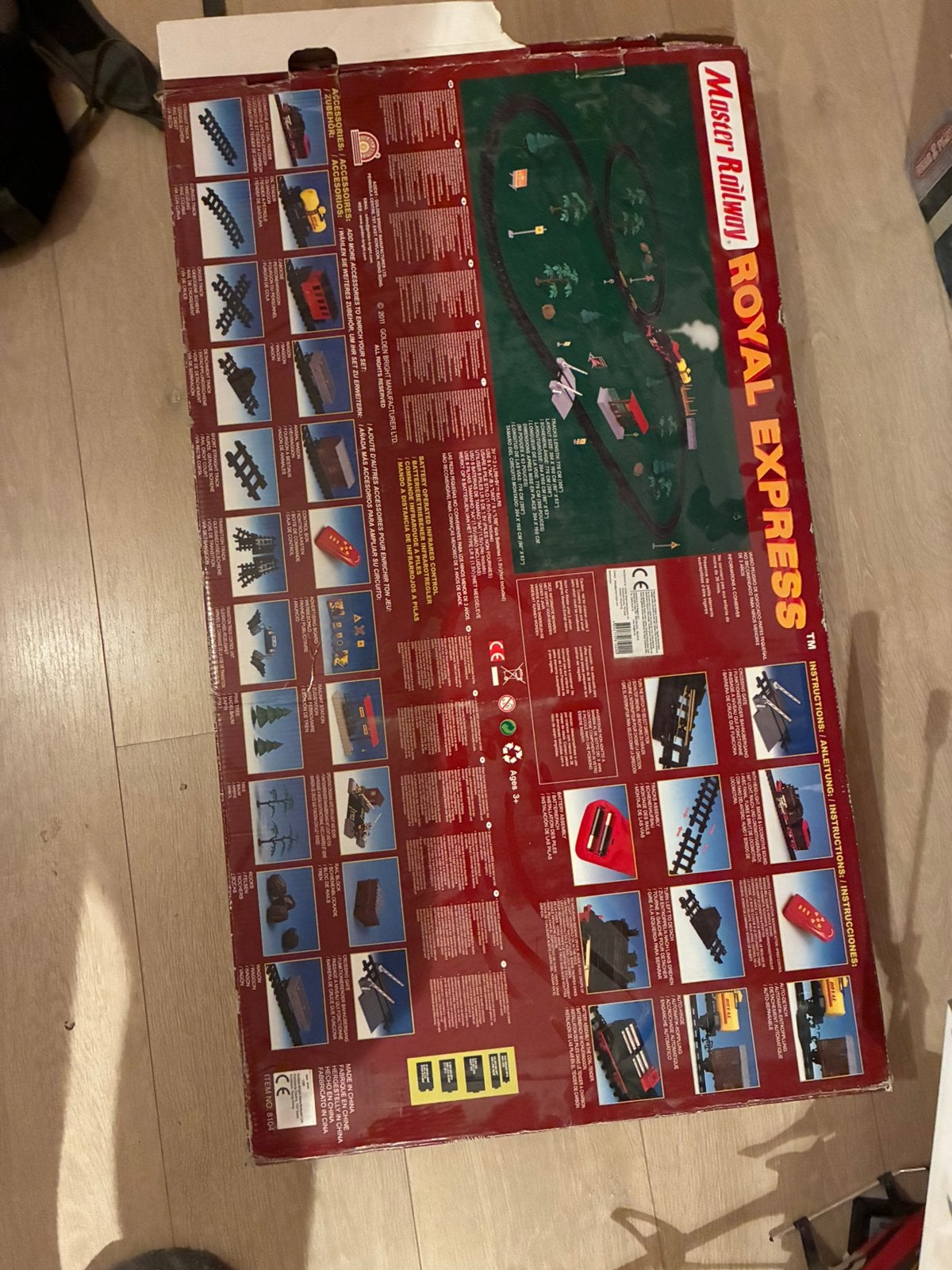 Speelset trein, Hobby en Vrije tijd, Ophalen, Zo goed als nieuw
