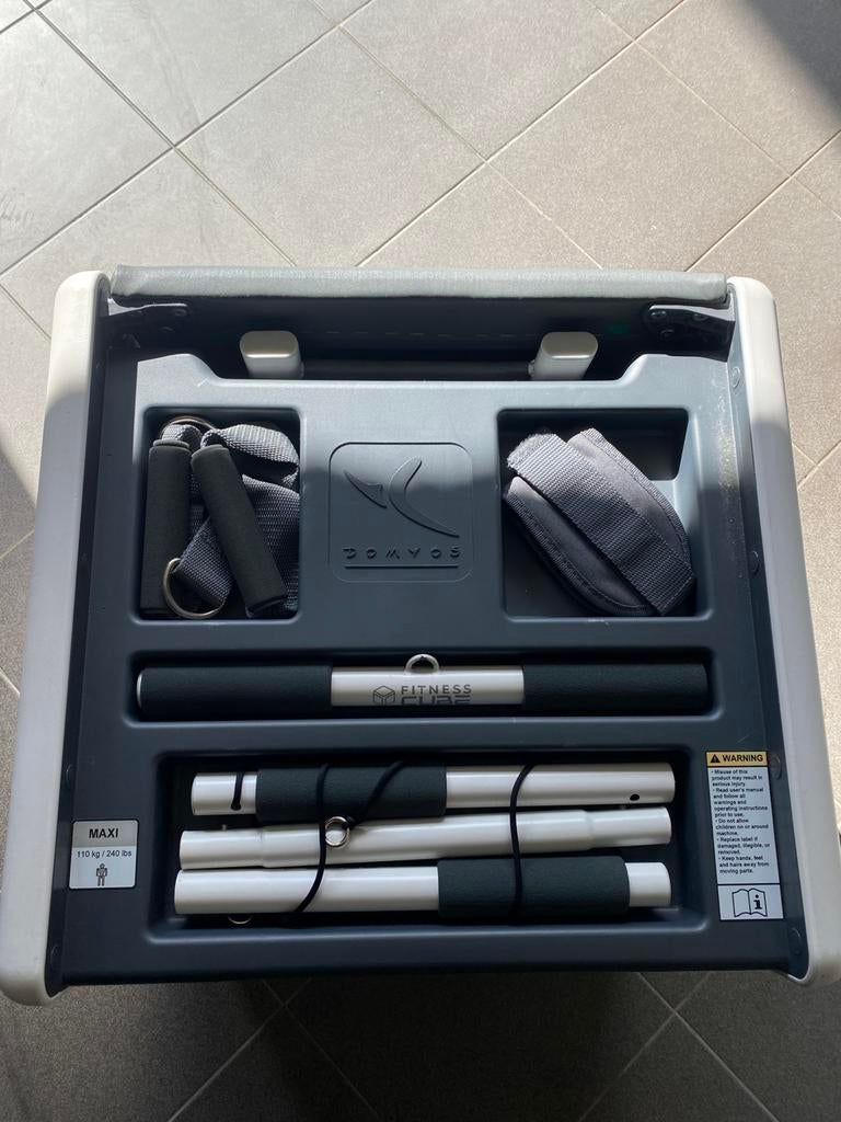 Domyos fitness cube, Sport en Fitness, Ophalen, Zo goed als nieuw, Benen, Hometrainer