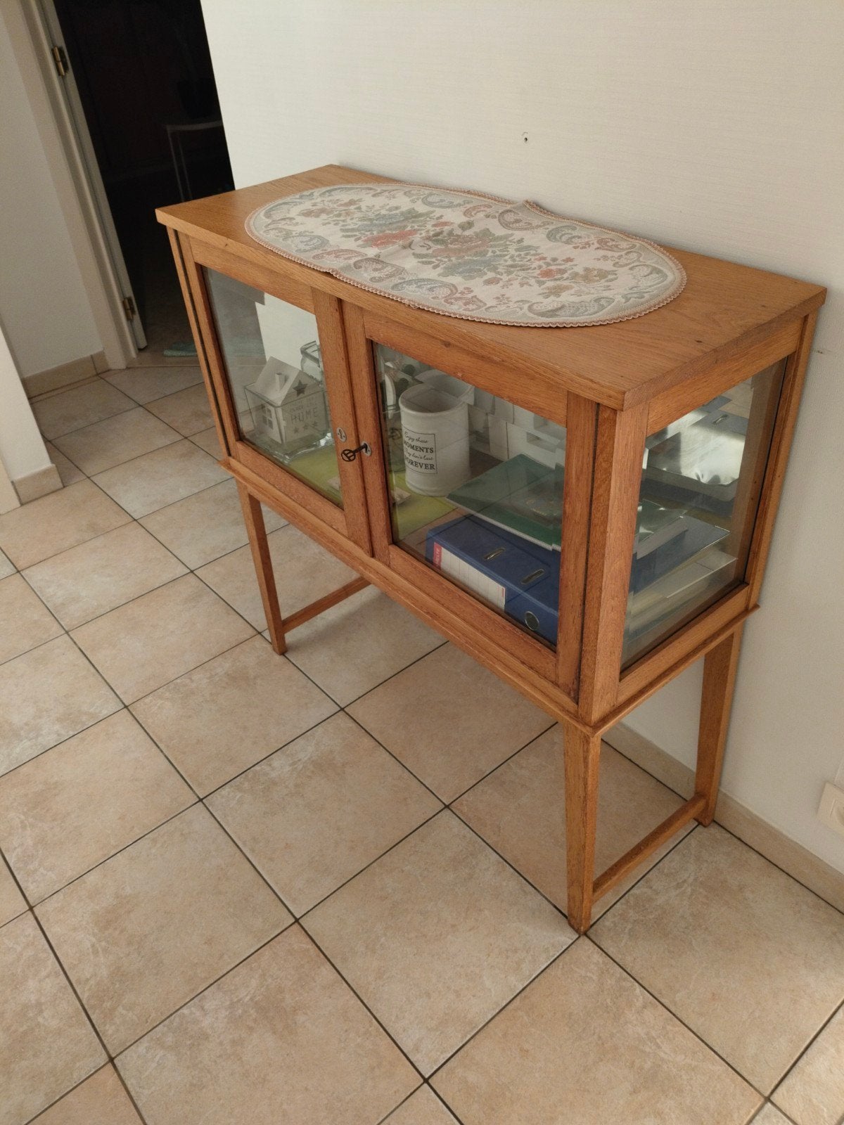 Armoire ancienne avec miroir et miroir séparé gratuit, Antiquités & Art, Enlèvement