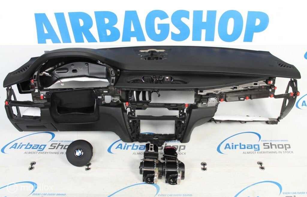 Airbag set - Dashboard M zwart HUD BMW X5 F15 (2013-2018), Auto-onderdelen, Gebruikt, Ophalen of Verzenden