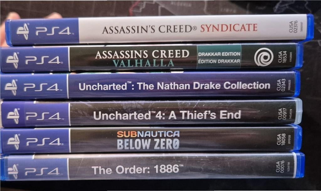 PS4 Spellen 15€/spel, Games en Spelcomputers, Games | Sony PlayStation 4, Zo goed als nieuw, Avontuur en Actie, 1 speler, Ophalen of Verzenden