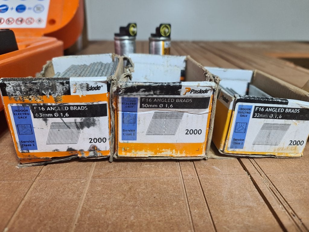 Paslode IM65A f16 lithium, Enlèvement ou Envoi, Comme neuf, Cloueuse/agrafeuse
