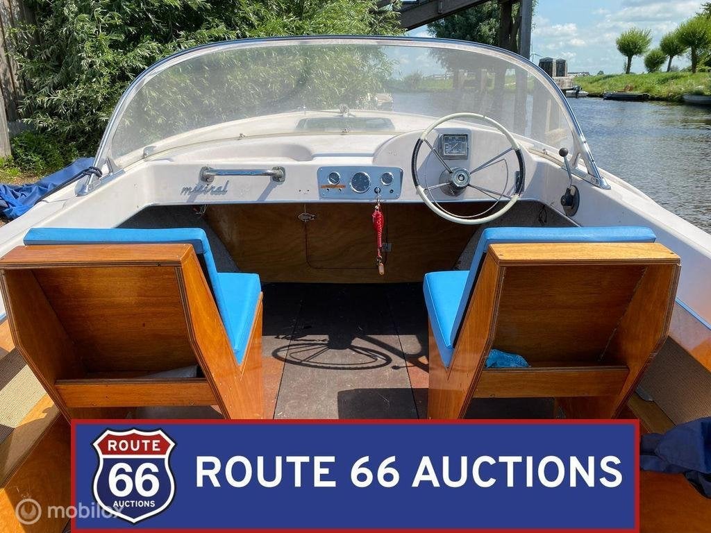 Mistral GT Speedboat | 1973 | Route 66 Auctions, Auto's, Overige merken, Zwart, Bedrijf, Handgeschakeld