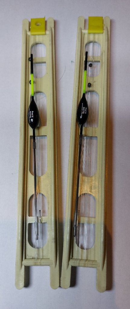 Set de 2 lignes de pêche au corégone faites maison 120, Sports nautiques & Bateaux, Enlèvement ou Envoi, Neuf, Ligne fixe
