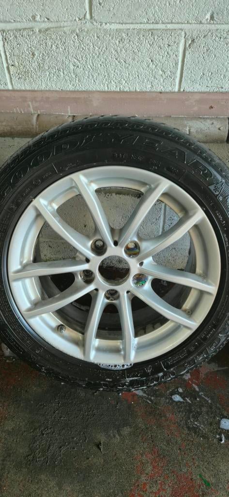 Jantes bmw 16" pouces  très propres capteurs de pression, 16 pouces, Véhicule de tourisme, 205 mm, Enlèvement