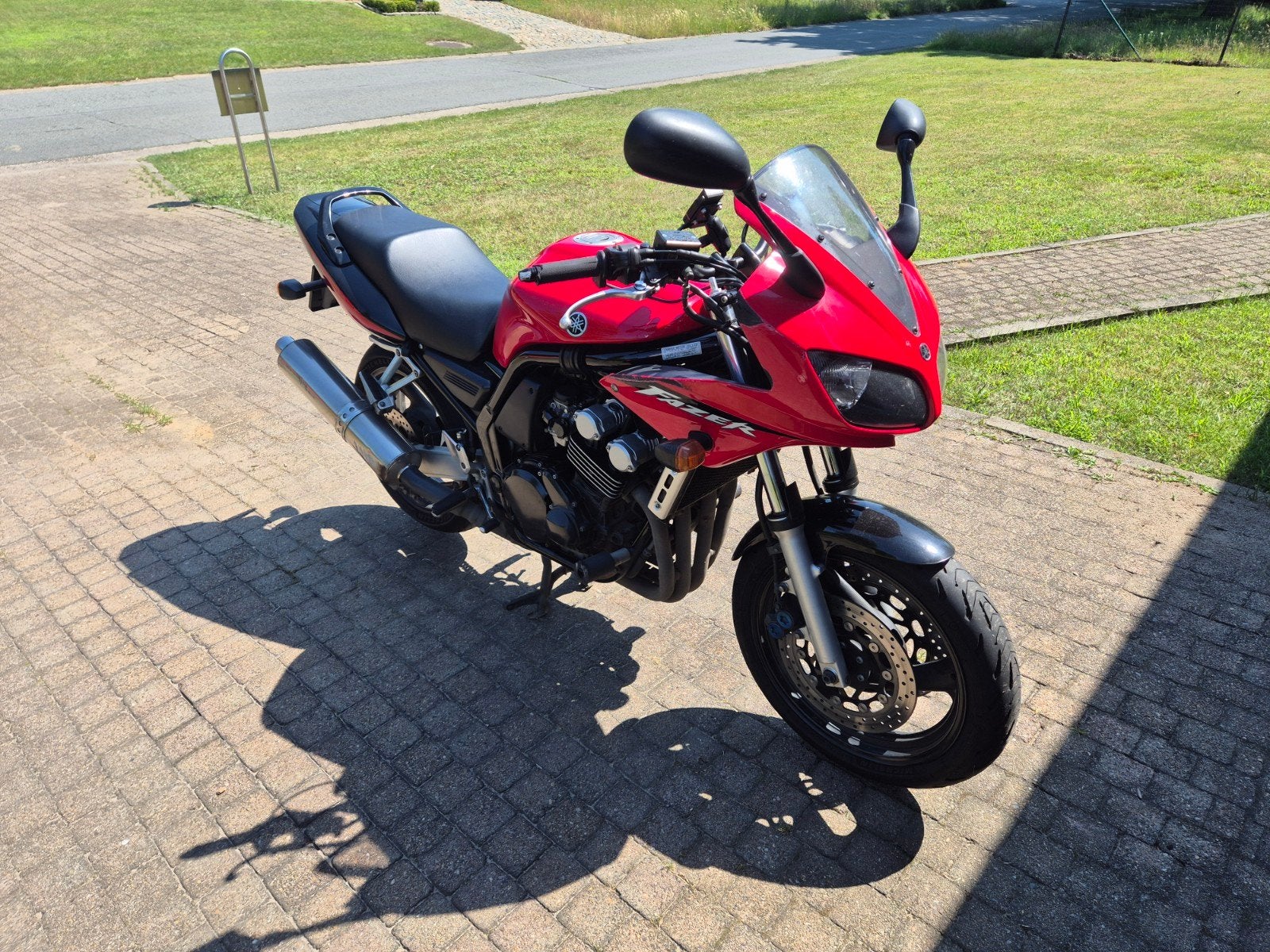 Yahama FZ600 Fazer 2003, Motos, Motos | Yamaha, Poignées chauffantes, Occasion, Plus de 35 kW, Particulier