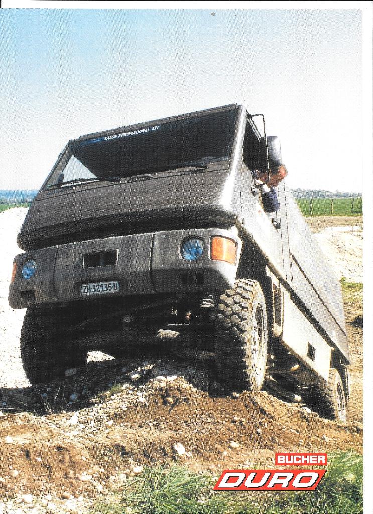 BUCHER DURO  1997, Boeken, Auto's | Folders en Tijdschriften, Ophalen of Verzenden, Zo goed als nieuw, Overige merken