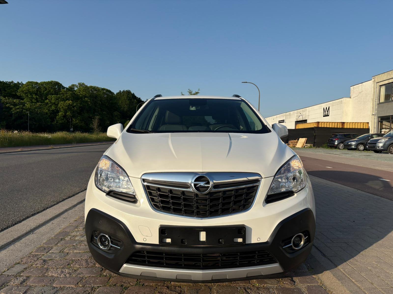 Opel Mokka | 12 M Garantie | Automaat | 78 Dkm |Benzine|2014, Auto's, Testrit aan huis, 4 cilinders, Wit, Leder
