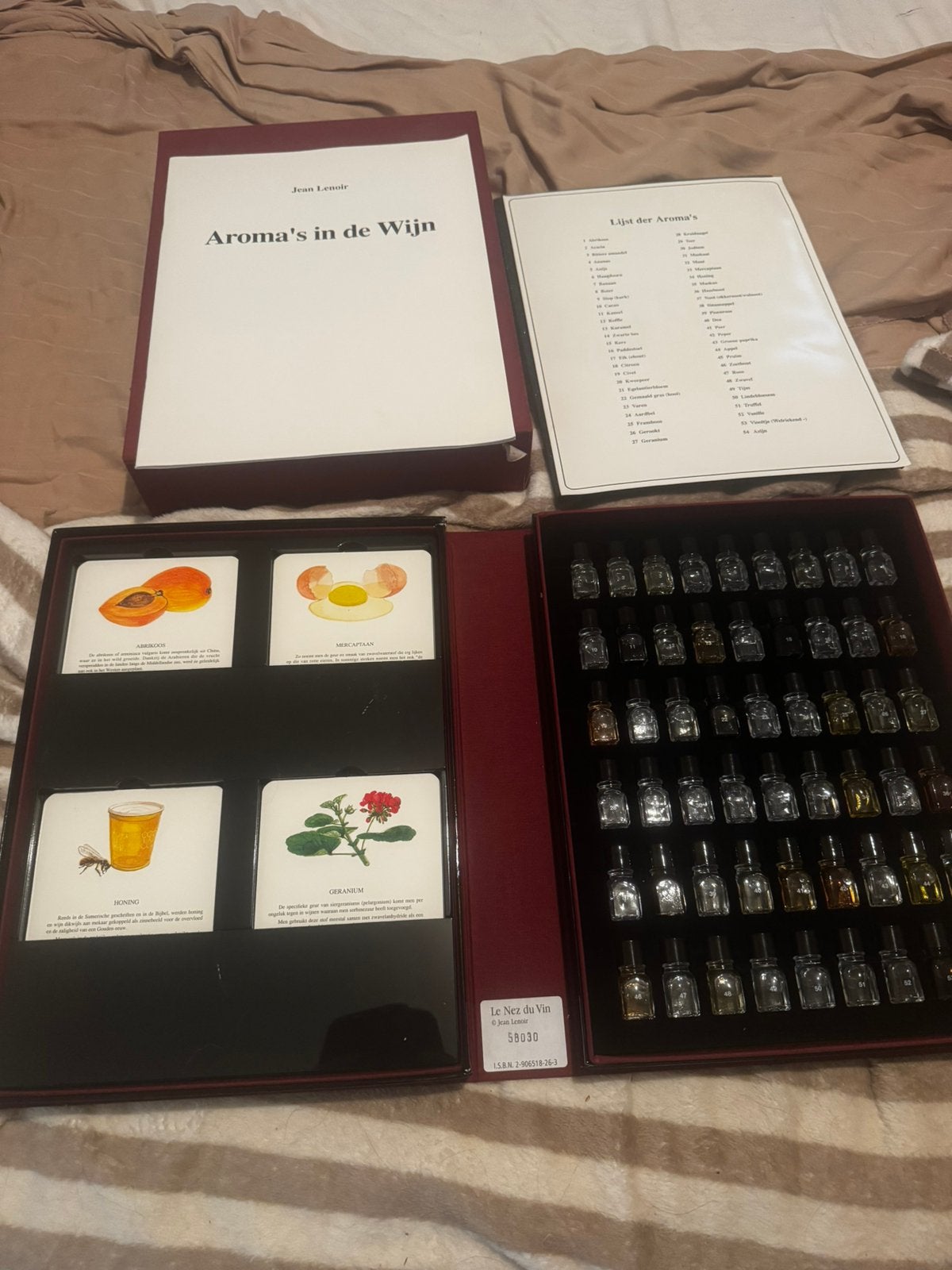 Le Nez du vin, Collections, Enlèvement, Pleine