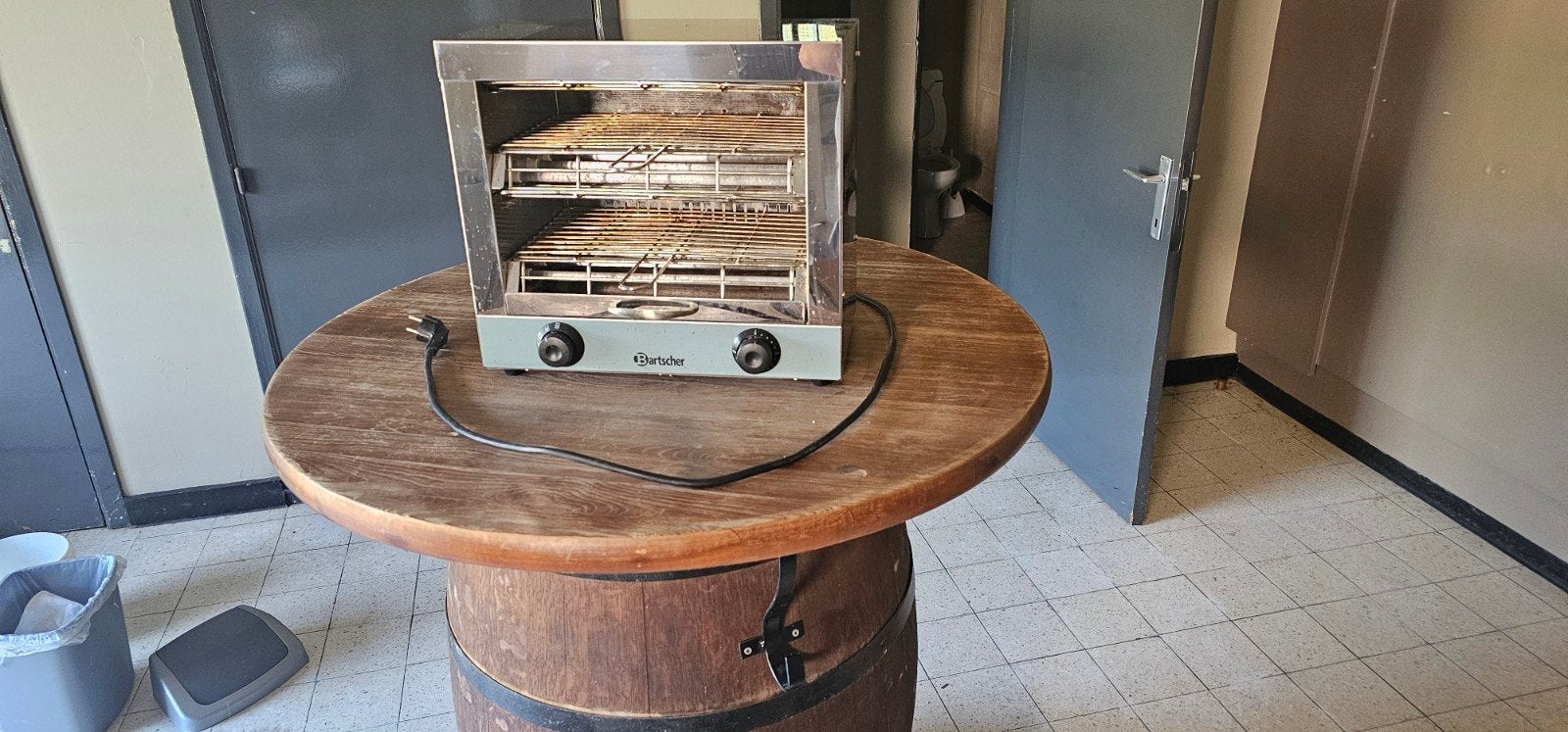 matériaux de cuisine, Enlèvement