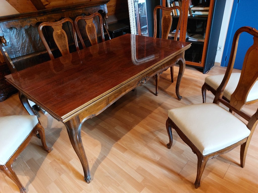 Stijltafel met 6 stoelen, Ophalen