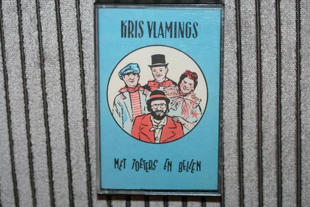Kris Vlamings - Met Toeters En Bellen, Enlèvement ou Envoi, Utilisé, En néerlandais, 1 cassette audio