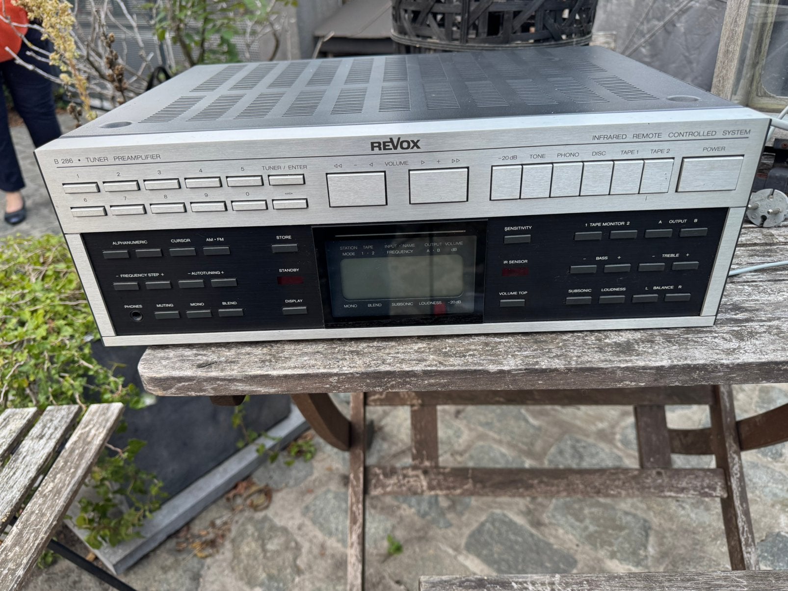 Préampli tuner REVOX B286, Enlèvement ou Envoi, Comme neuf
