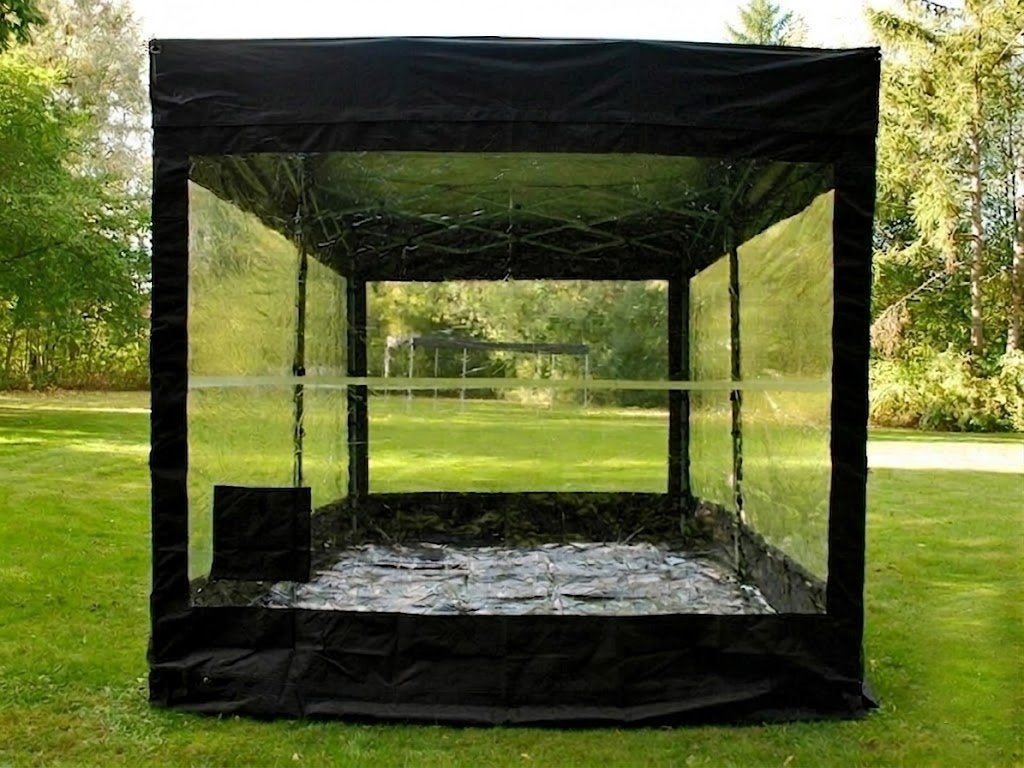 Tonnelle pliable Dancover Flex Cover pour voiture/moto, Jardin & Terrasse, Enlèvement, Comme neuf, Pliable