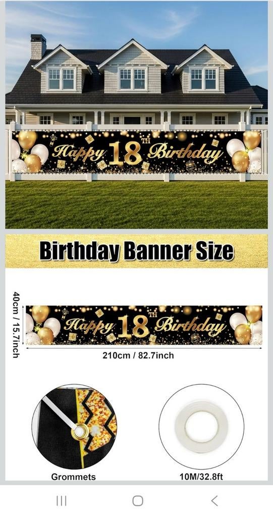 Spandoek 18 jaar te koop, Enlèvement