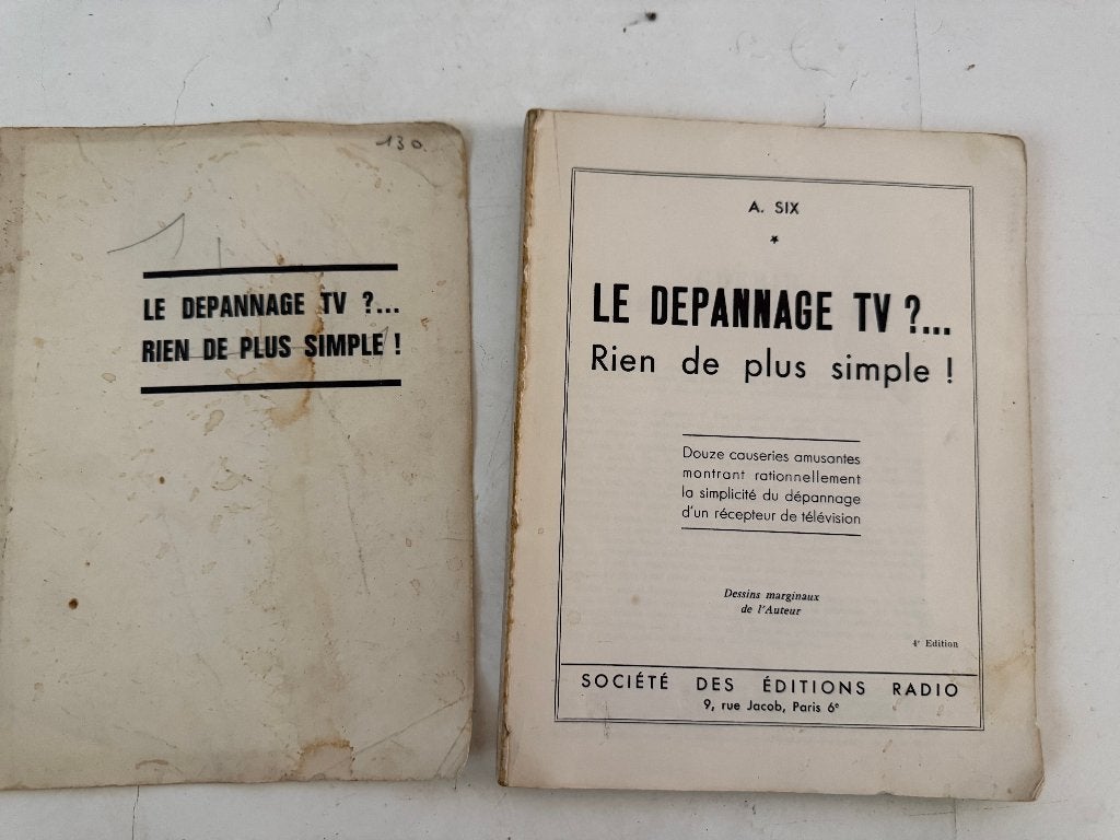 Le Dépannage TV : Rien de plus simple de Albert Six (Auteur), Envoi