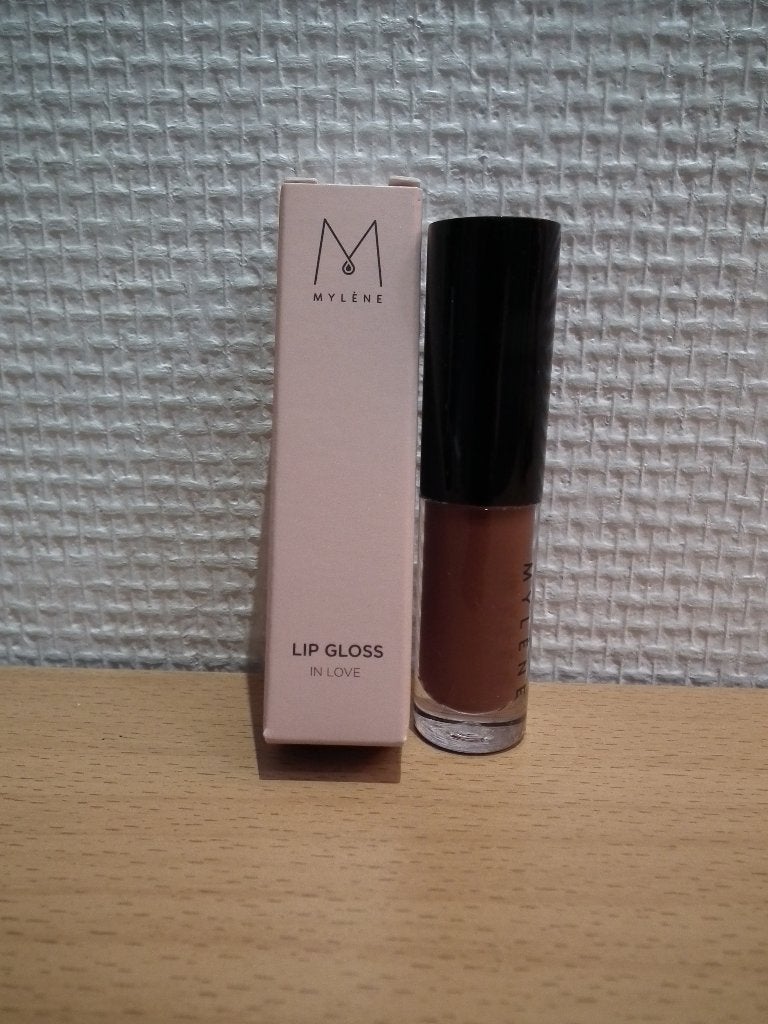 Lip Gloss. Verliefd getint. (Mylène) nieuw, nooit geopend, Lippen, Bruin, Verzenden, Nieuw