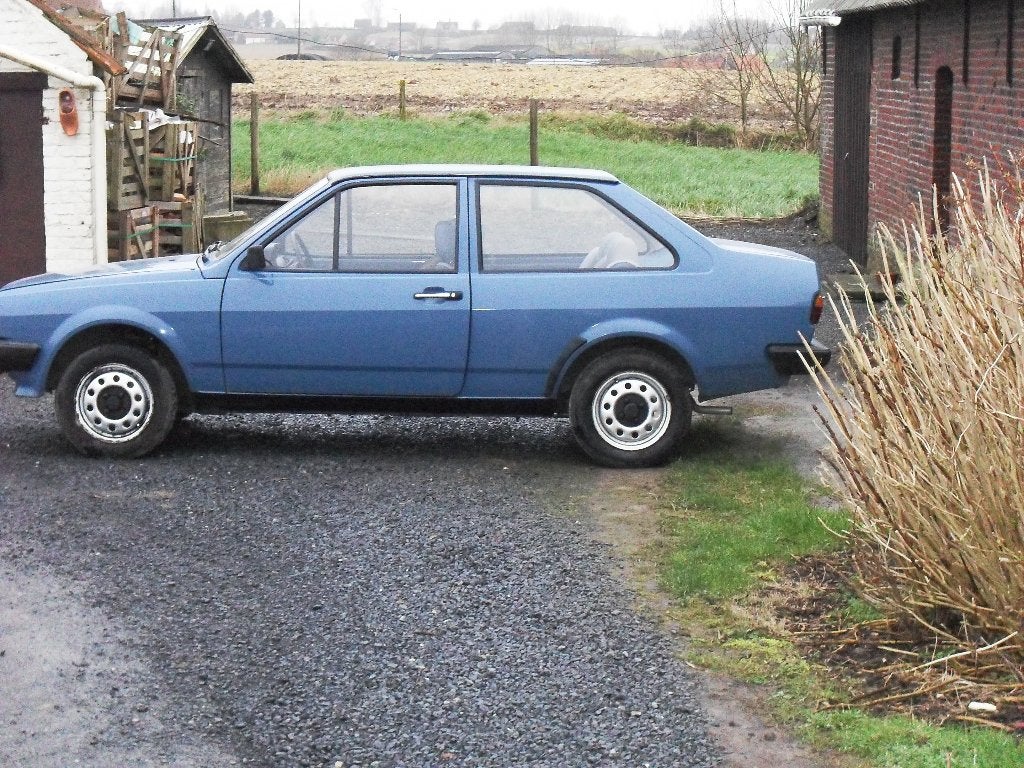 Volkswagen Polo Classic '82, Auto's, Voorwielaandrijving, 4 zetels, Blauw, Handgeschakeld
