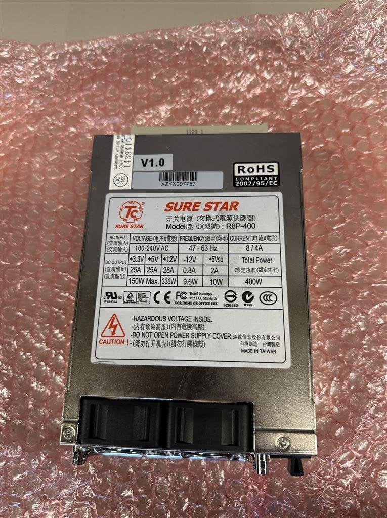 Thecus n8800PRO - nas server psu voeding - R8P-400 / Suresta, Enlèvement ou Envoi, Comme neuf
