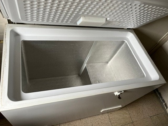 diepvries koffer, Elektronische apparatuur, Gebruikt, Vrijstaand, 90 cm of meer, Ophalen