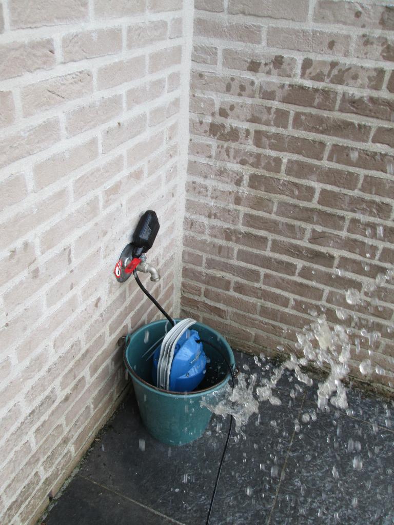 Tallas D-DW 400 dompelpomp + afvoerslang, Ophalen of Verzenden, Gebruikt, Elektrisch, Dompelpomp