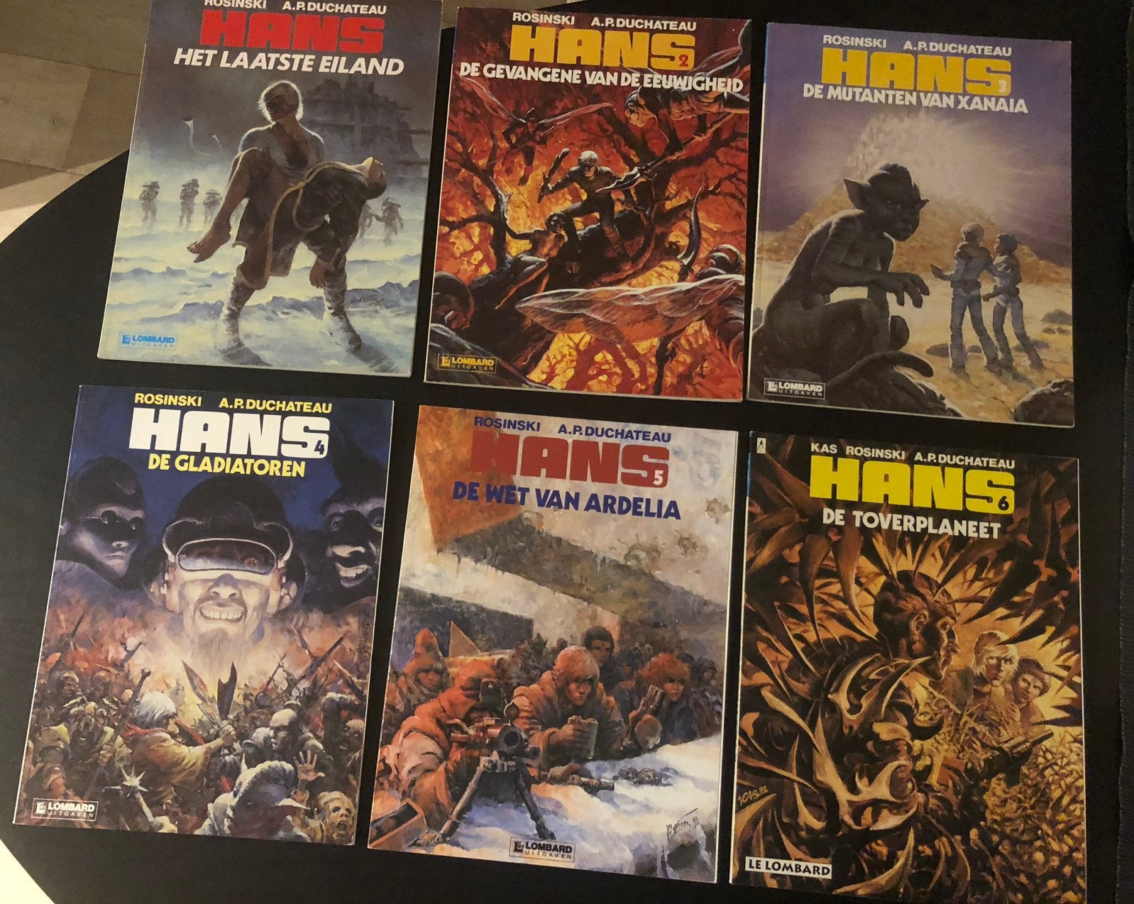 Rosinski - Hans complete reeks 12 delen, Ophalen of Verzenden, Zo goed als nieuw