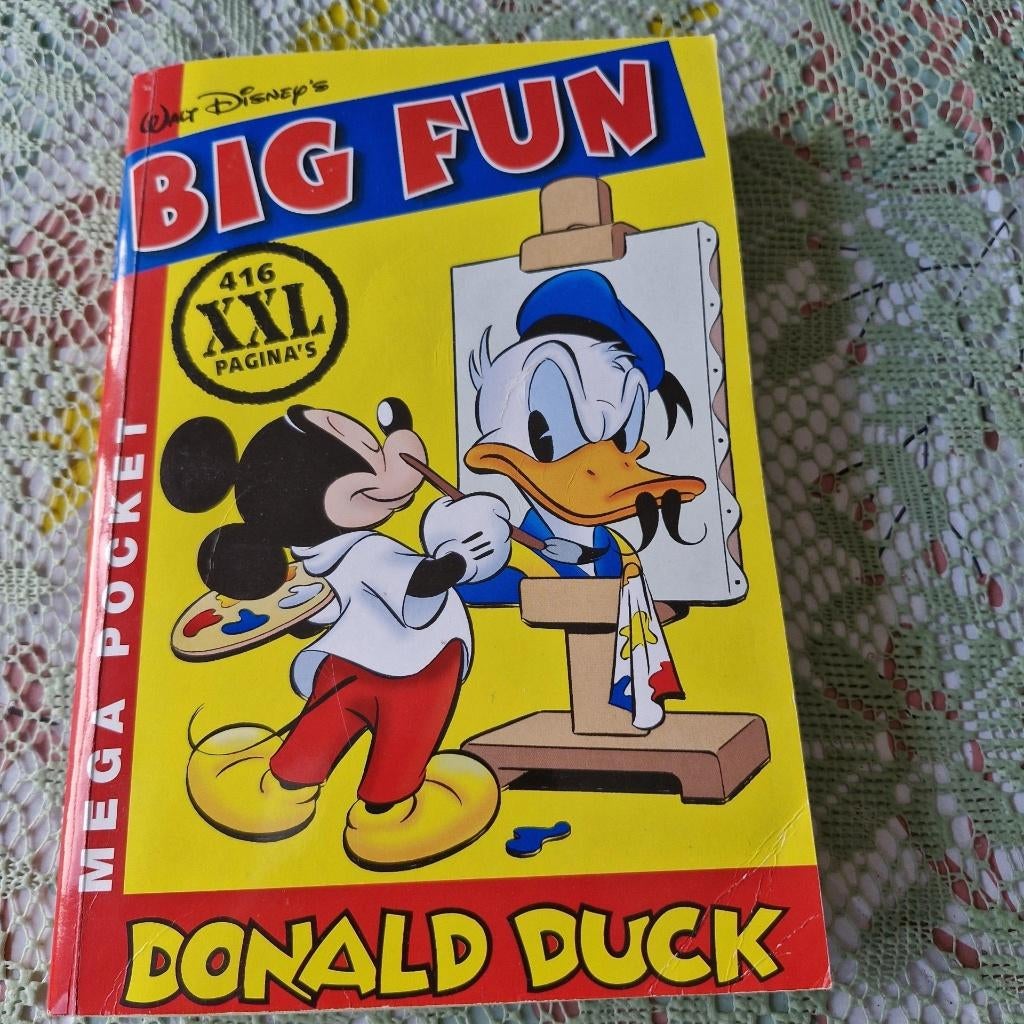 Donald Duck Mega Pocket Big Fun nr 6 - 416 XXL pagina's, Boeken, Verzenden, Zo goed als nieuw, Walt Disney, Eén stripboek