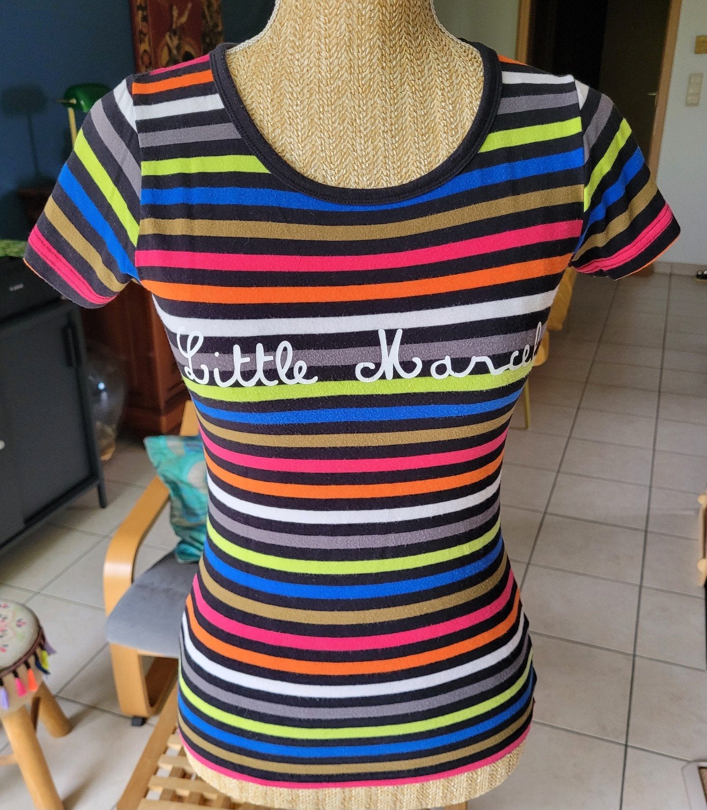 T-shirt Little Marcel, Kleding | Dames, T-shirts, Maat 38/40 (M), Meerkleurig, Ophalen of Verzenden, Korte mouw
