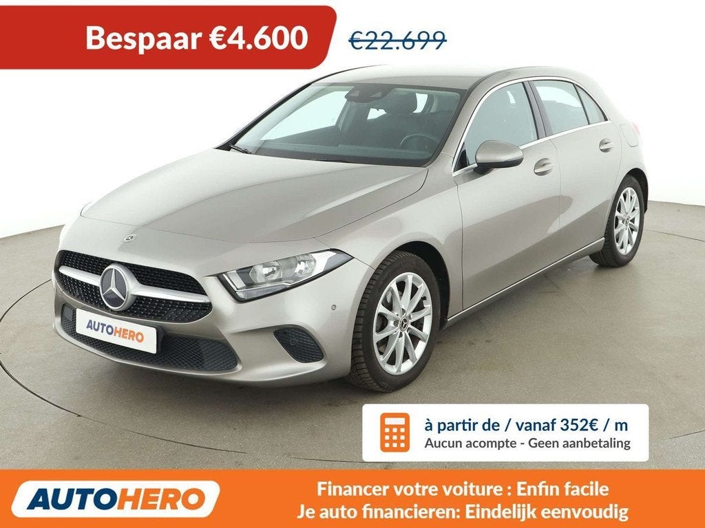 Mercedes-Benz A-Klasse 180 A 180 Progressive (bj 2020), Auto's, Gebruikt, 1350 kg, https://public.car-pass.be/vhr/4f50a3ca-5d54-45ad-8cc5-d1adc56d599e