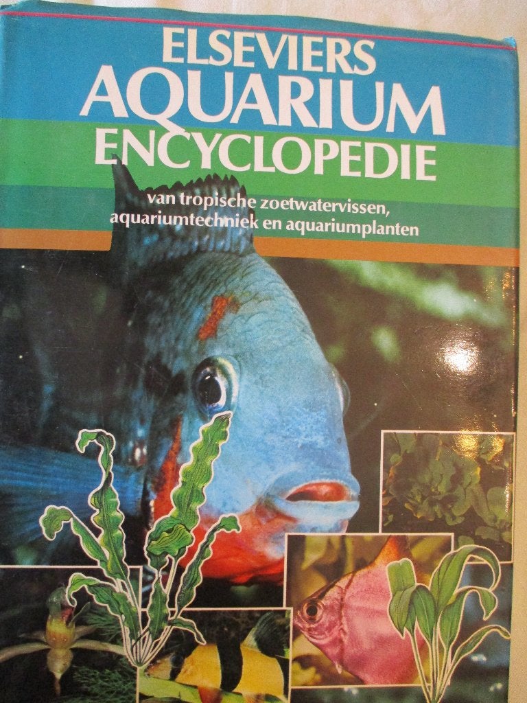 L'encyclopédie des aquariums d'Elsevier, Poissons, Enlèvement ou Envoi, J. D. Van Ramshorst, Comme neuf