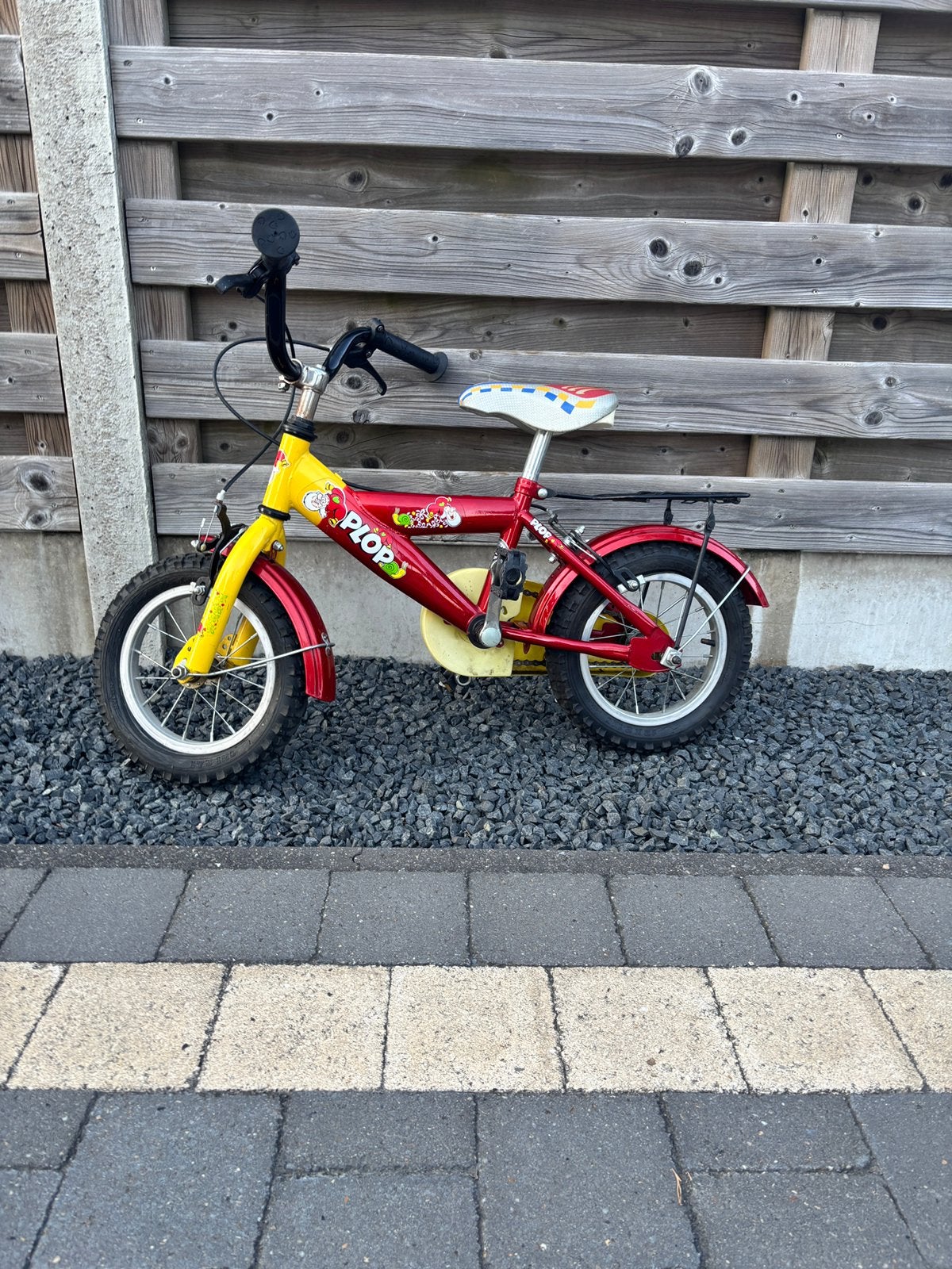 Kinderfiets Plop, Ophalen, Zo goed als nieuw