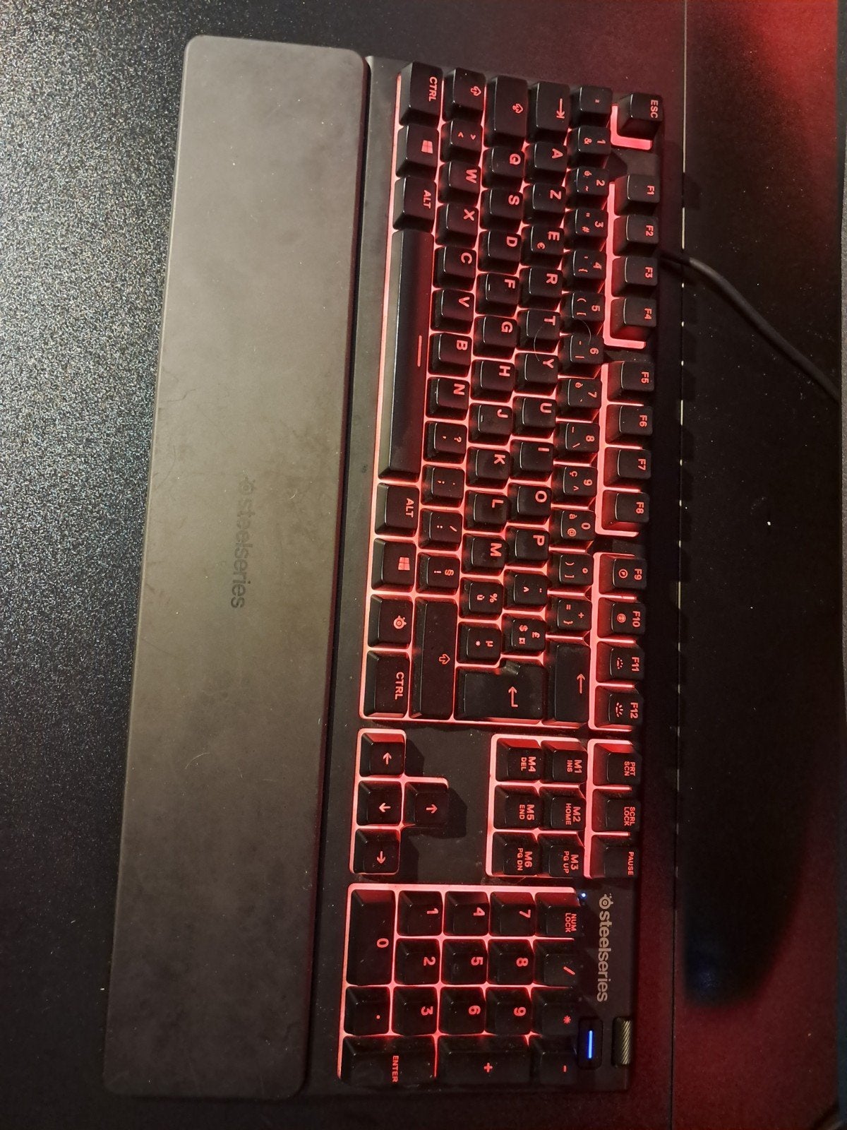 Steelseries apex 3 rgb toetsenbord, Computers en Software, Toetsenborden, Gebruikt, Gaming toetsenbord, Azerty, Ophalen of Verzenden