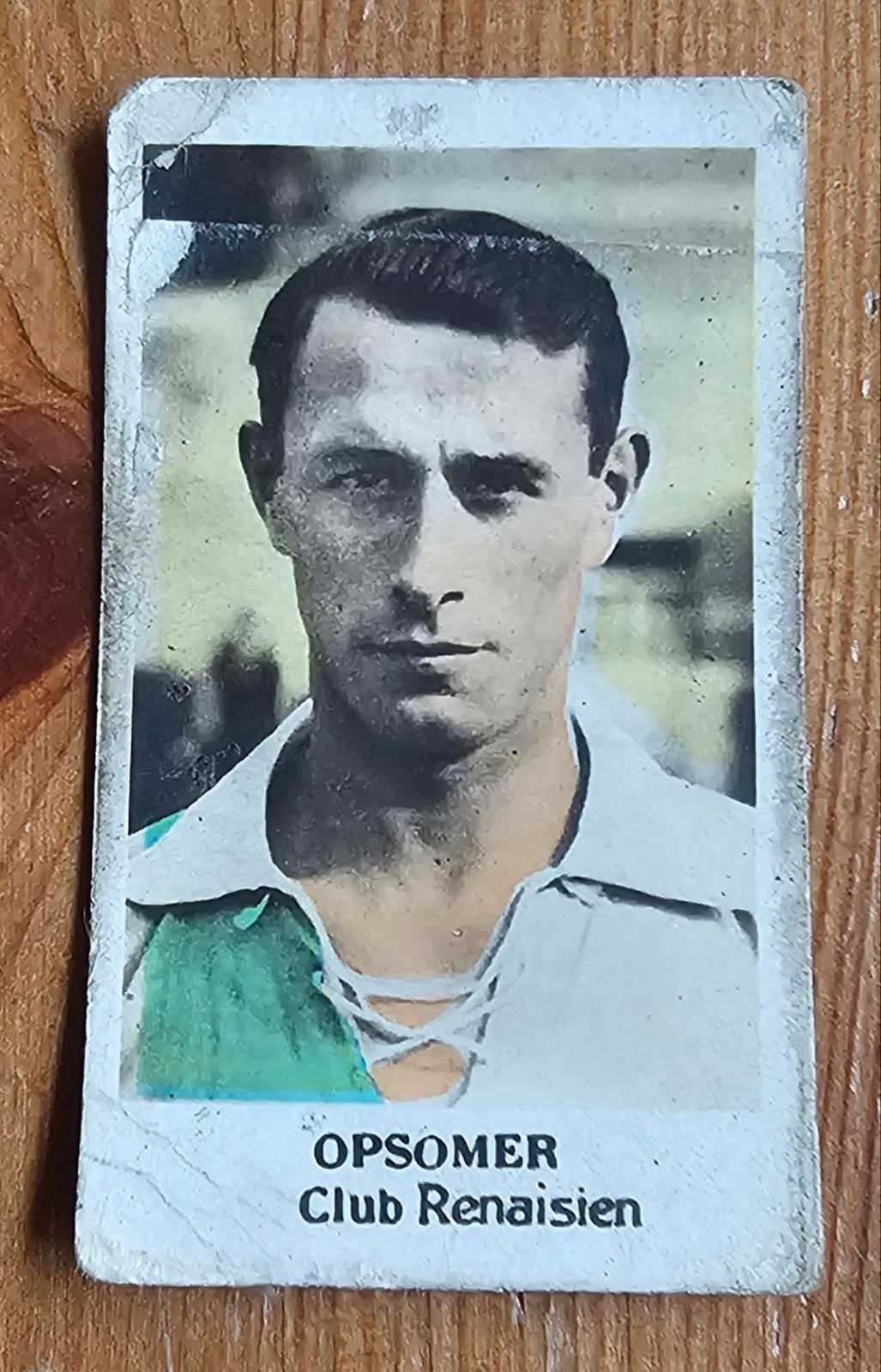 1932 Opsomer (pre panini) Club Renaisien Chromo Voetbal!, Enlèvement ou Envoi, Utilisé, Image