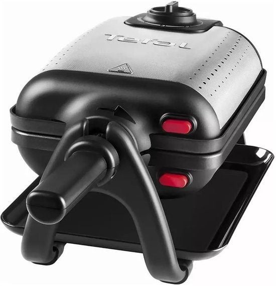 Tefal King Size WM756D - Wafelijzer, Ophalen, Uitneembare platen, Gebruikt