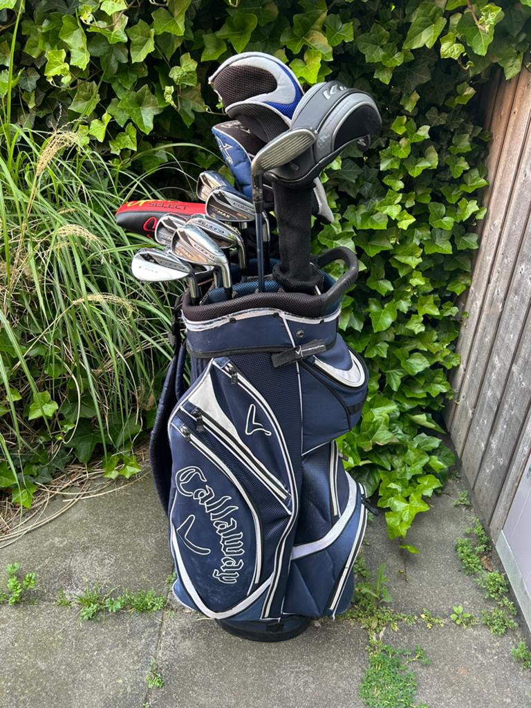 Golfset Callaway Cobra Ping Titleist, Sport en Fitness, Ophalen, Gebruikt, Callaway