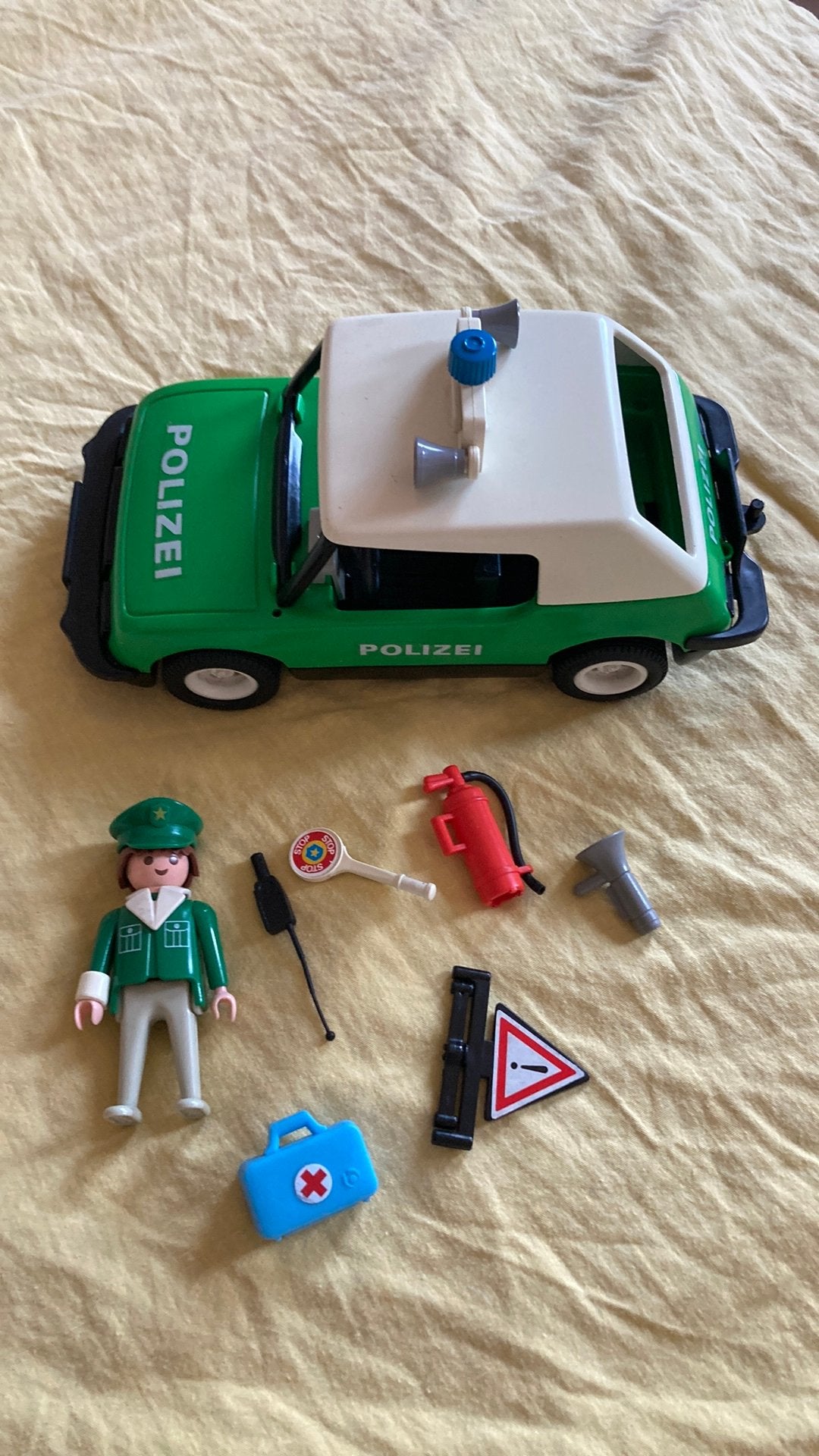 Playmobil groene politiewagen (1976 ?) retro, Enfants & Bébés, Jouets | Playmobil, Enlèvement ou Envoi, Comme neuf