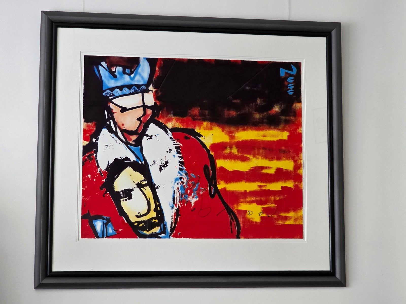 Herman Brood - Kroning van de Koning Handgesigneerd Lage Opl, Antiek en Kunst, Kunst | Litho's en Zeefdrukken, Genummerd, Ophalen of Verzenden
