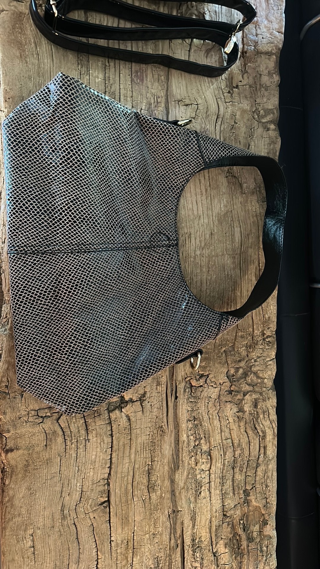 Sac à main en vente dans un type de cuir de crocodile, Enlèvement ou Envoi, Comme neuf, Sac à main