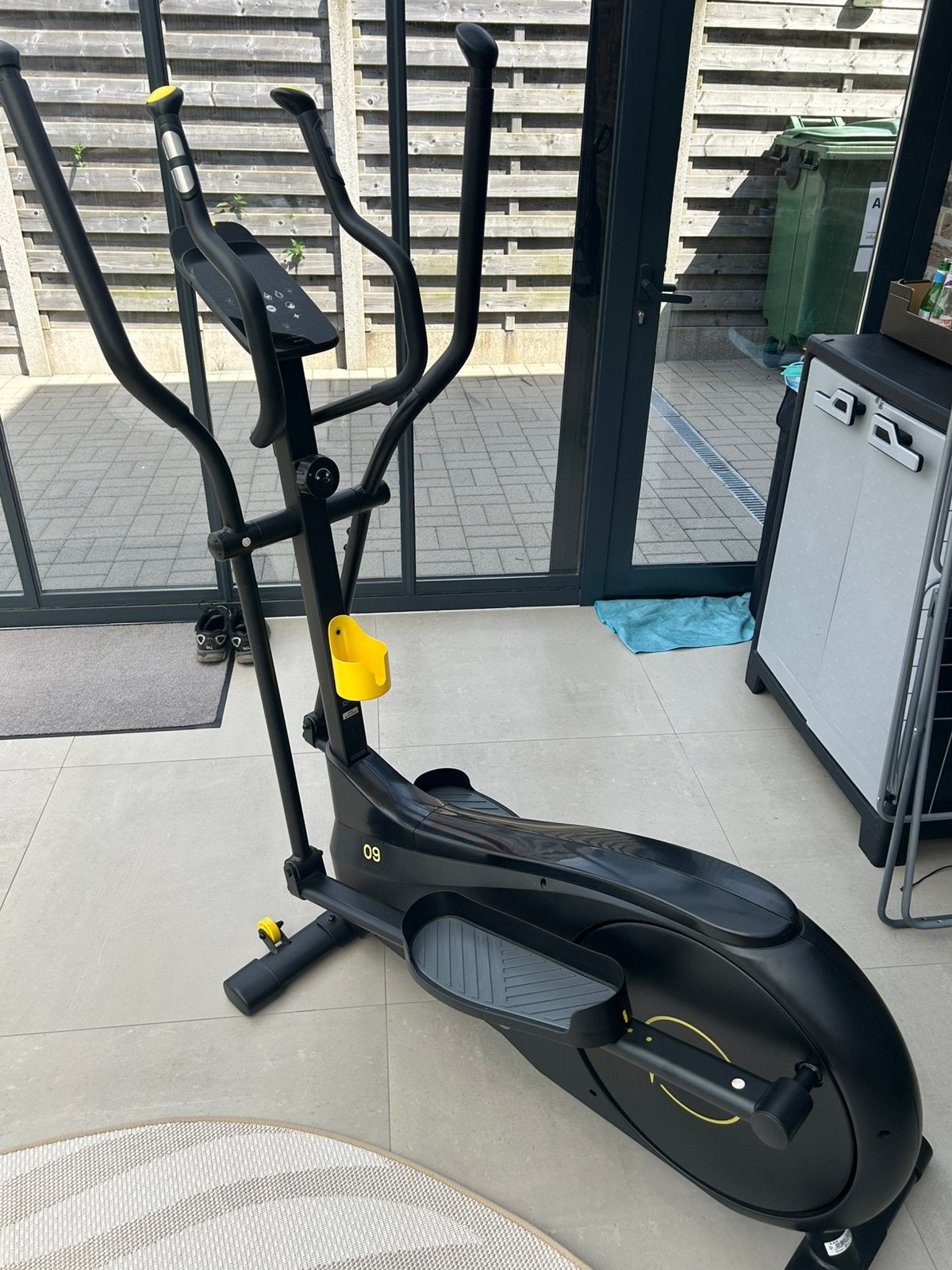Vélo d'exercice, Sports & Fitness, Enlèvement, Comme neuf, Vélo elliptique