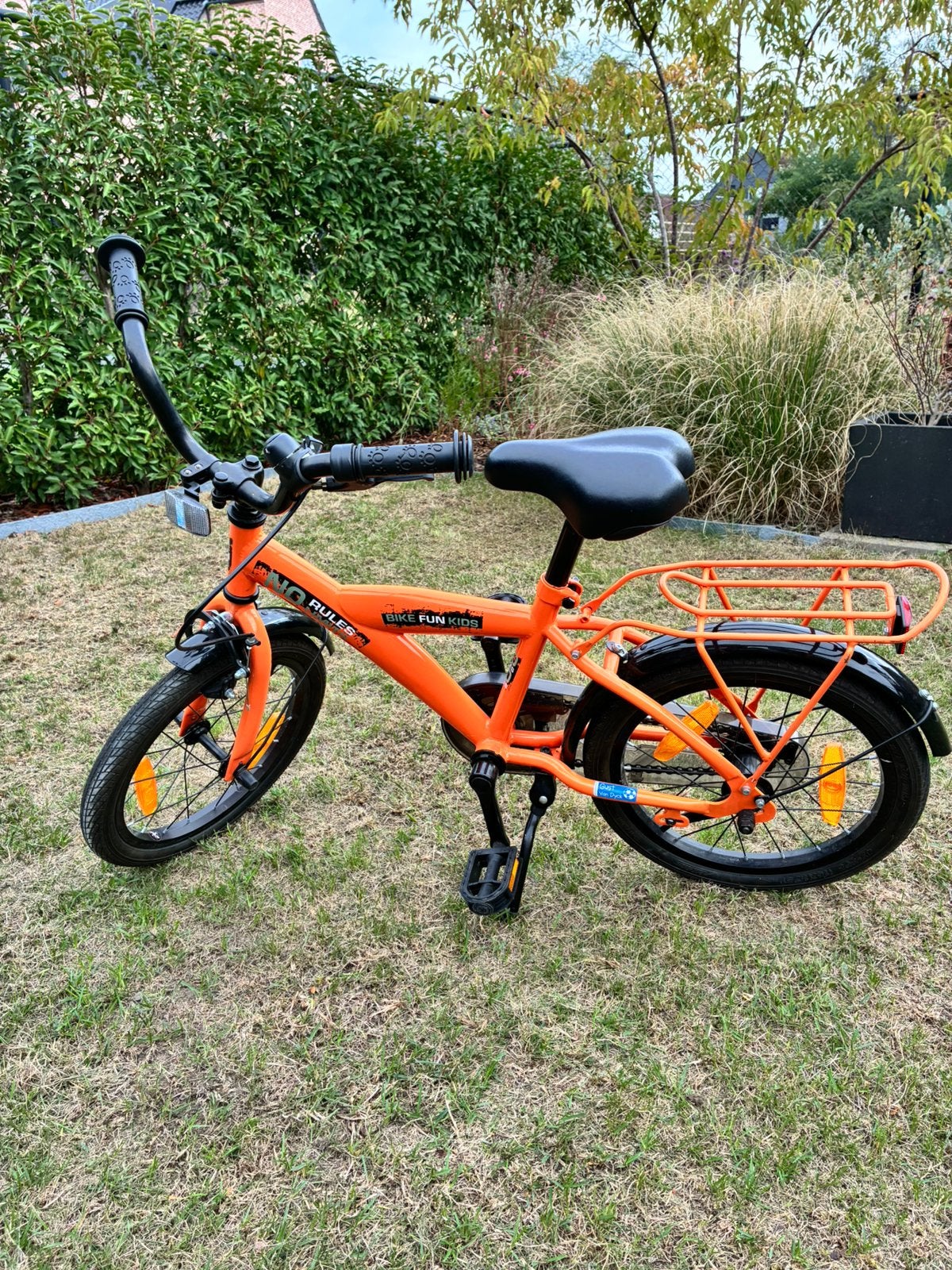 Kinderfiets 16’’, Ophalen, Gebruikt, Terugtraprem, 16 tot 20 inch