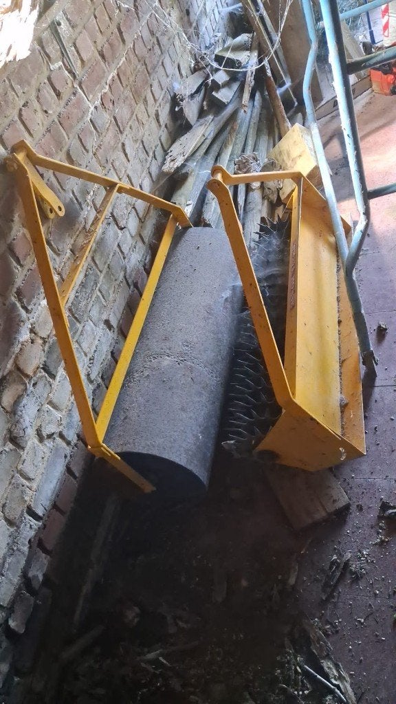 Rouleau compresseur et scarificateur - tracteur WHEELHORSE, Jardin & Terrasse, Enlèvement, Utilisé, WHEELHORSE