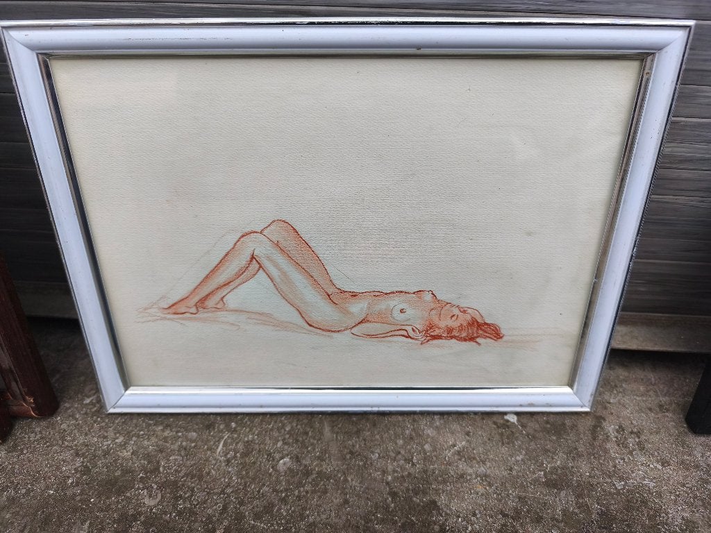 Sanguine femme nue, Enlèvement ou Envoi