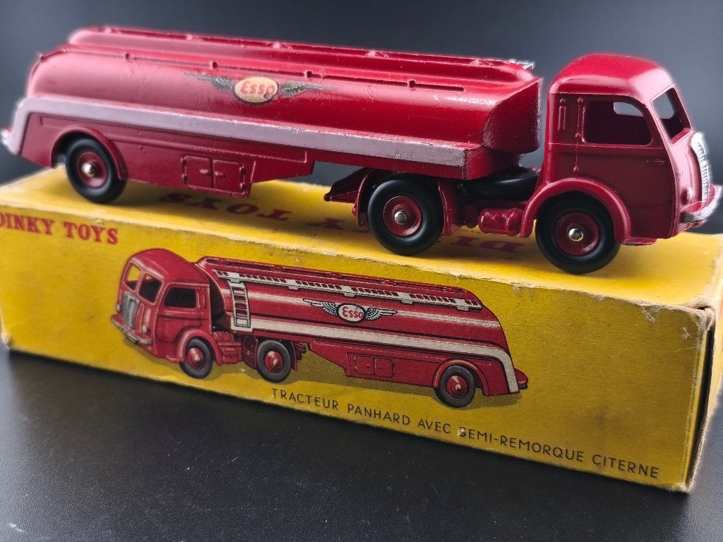 DINKY TOYS FRANCE PANHARD TITAN ESSO REF 32C, Enlèvement ou Envoi, Utilisé, Bus ou Camion, Dinky Toys