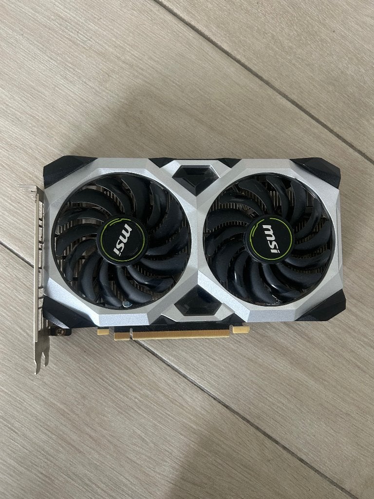 GeForce GTX 1660 Ti VENTUS 6G OC, PCI-Express 3, Gebruikt, GDDR6, Ophalen of Verzenden