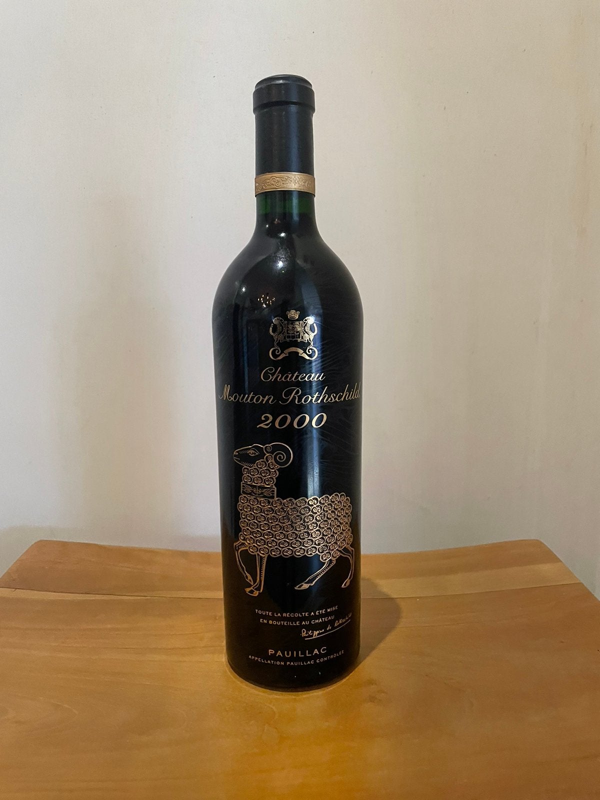 Mouton Rothschild 2000 75cl, Enlèvement ou Envoi, Comme neuf