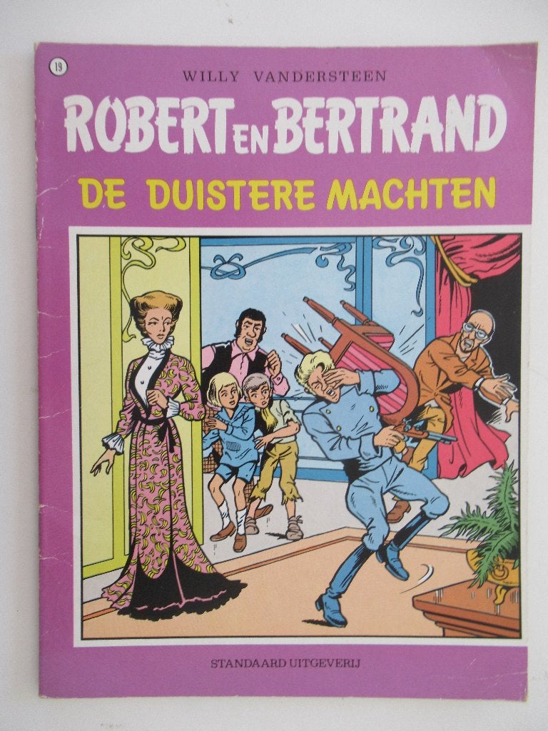 robert en bertrand...nr.19...duistere machten...........1st, Ophalen of Verzenden, Gelezen